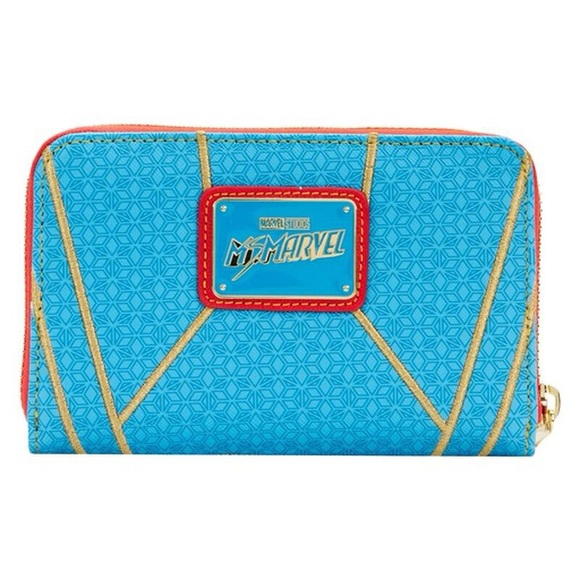 LOUNGEFLY Disney MARVEL Ms. Marvel Cosplay Zip Around Wallet - Picture 2 of 16